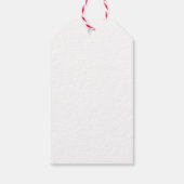 Good As金ゴールドパーソナライズされたChristmasラベル ギフトタグ (裏面)