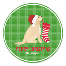 Good As金ゴールドパーソナライズされたChristmas Gift Sticker