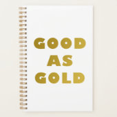 Good as Gold Planner  プランナー手帳 (正面)