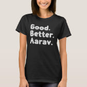 Good better Aarav Tシャツ (正面)