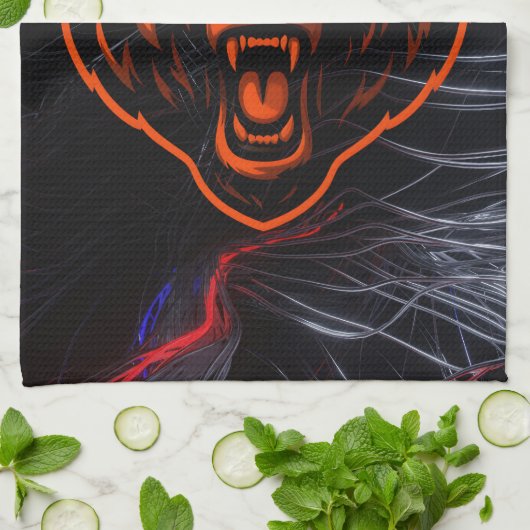 Good Better Best Never Let It Rest キッチンタオル (折り畳み)