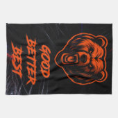 Good Better Best Never Let It Rest キッチンタオル (横)