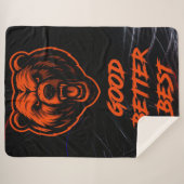 Good Better Best Never Let It Rest シェルパブランケット (正面(横))