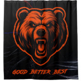 Good Better Best Never Let It Rest シャワーカーテン (正面)