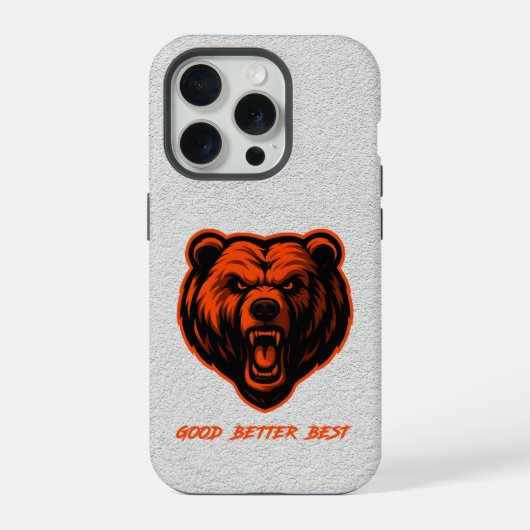 Good Better Best Never Let It Rest iPhoneケース (裏面)