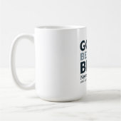 Good Better Best Never let it Rest Motivational Qu コーヒーマグカップ (左)