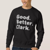 Good better Clark スウェットシャツ (正面)