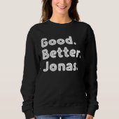 Good better Jonas スウェットシャツ (正面)