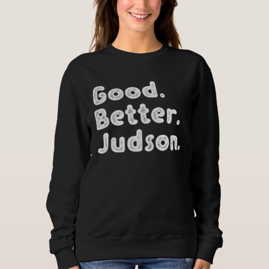 Good better Judson スウェットシャツ (正面)