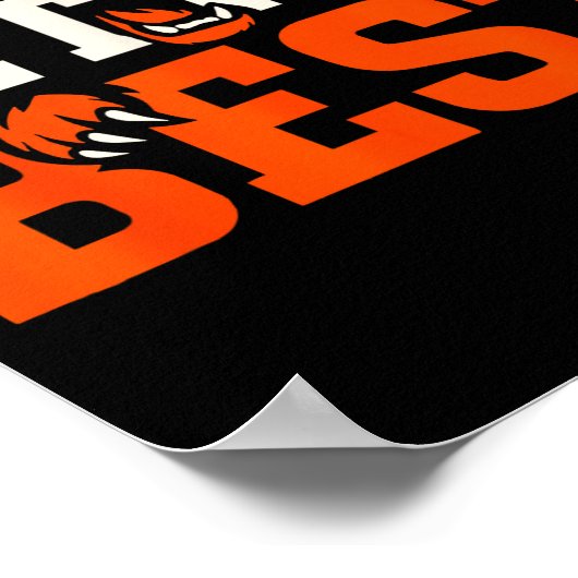 Good Better Never Let It Rest Motivation Bear ポスター (角)