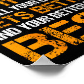 Good Better Never Let It Rest Motivation Saying Be ポスター (角)