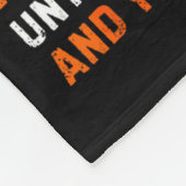 Good Better Never Let It Rest Motivational Quote フリースブランケット (角)