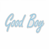 Good boy シール (正面)