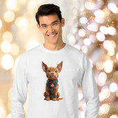 Good Boy Christmas Dog Men's Tee Tシャツ
