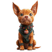 Good Boy Christmas Dog White Giftラベル ギフトタグ