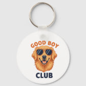 Good Boy Club | Keychain Dog Design キーホルダー (裏面)