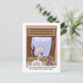 Good Boy Father's Dayはがき ポストカード (スタンド正面)