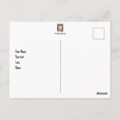 Good Boy Father's Dayはがき ポストカード (裏面)