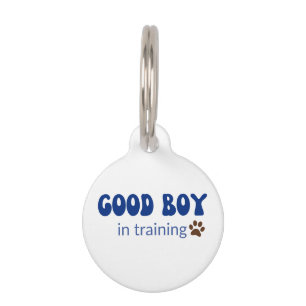 Good Boy in Training:ペットタグ ペット　ネームタグ