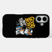 Good Boy Not Today Funny Cat iPhone / iPad case Case-Mate iPhoneケース (裏面 (横))