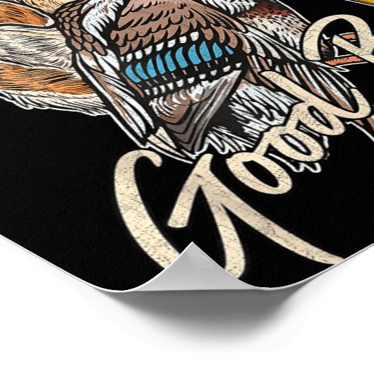 Good Boy Tee Duck Hunting Labrador Retriever For M ポスター (角)