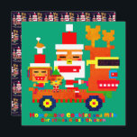 Good boys Christmas シーズンカード<br><div class="desc">The Santa Claus family delivers wonderful gifts to good boys and girls homes. They are very, very busy during the holiday season. They travel in their very cool car, "Rudolph." Rudolph is a super machine equipped with the latest features. Rudolph's bright red nose on the headlights lights up the road...</div>