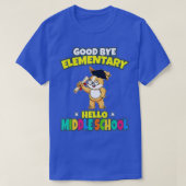 Good Bye Elementary Hello Middle School Graduation Tシャツ (デザイン正面)