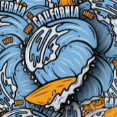 Good California Vibes Surfing | Die-Cut Sticker シール