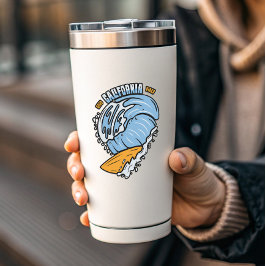 Good California Vibes Surfing | Die-Cut Sticker シール