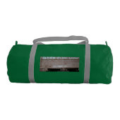 Good Clean Livin' 'Tailgate Talk' ジムバッグ (正面)