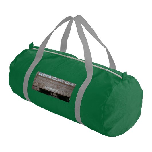 Good Clean Livin' 'Tailgate Talk' ジムバッグ (アングル)