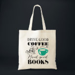 Good Coffee & Books トートバッグ<br><div class="desc">良いコーヒーと良い本読をトート飲む。全運体にピッタリお気に入りの読!</div>