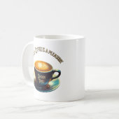 Good Coffee Good Friends are a Treasure コーヒーマグカップ (正面左)