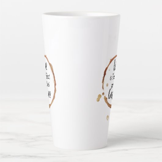 Good Coffee Only Latte Mug カフェラテマグ (正面)