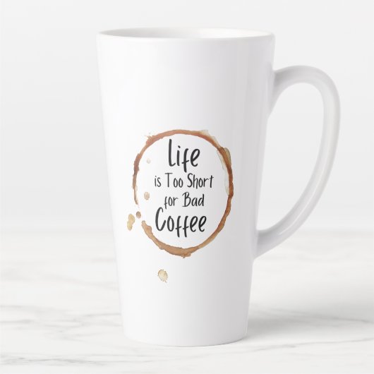 Good Coffee Only Latte Mug カフェラテマグ (右)