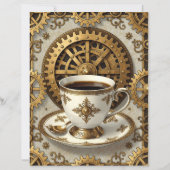 Good Coffee Scrapbook Paper (裏面)