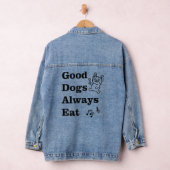 Good Dogs Always Eat GDAE Music Theory デニムジャケット (ハンガー)