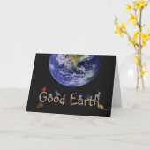 Good Earth:自然 カード (黄色い花)