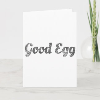 Good Egg - Funny Easter Kids, Men, Women Gift  カード