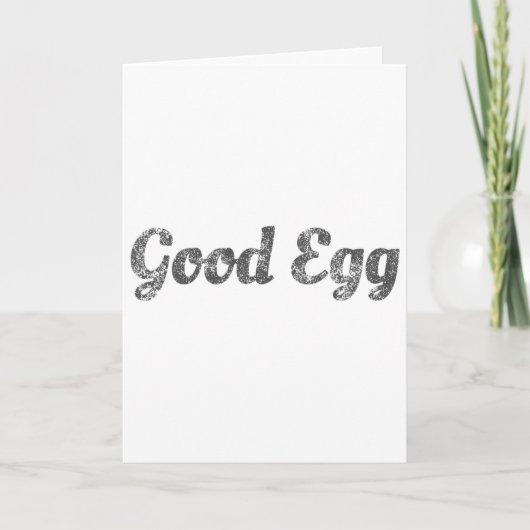 Good Egg - Funny Easter Kids, Men, Women Gift  カード (正面)