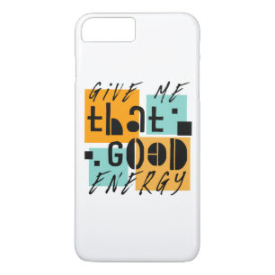 GOOD ENERGY オレンジ ポジティブ iPhone 8 PLUS/7 PLUSケース