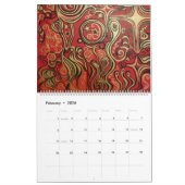 Good Energy Art by Heather Peterman カレンダー (2月 2026)