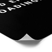 Good Energy Loading... Minimalist  ポスター (角)