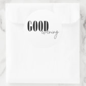 Good evening ラウンドシール (バッグ)