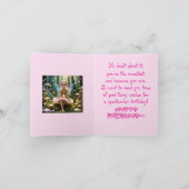 GOOD FAIRY WISHES誕生日 サンキューカード (内部)