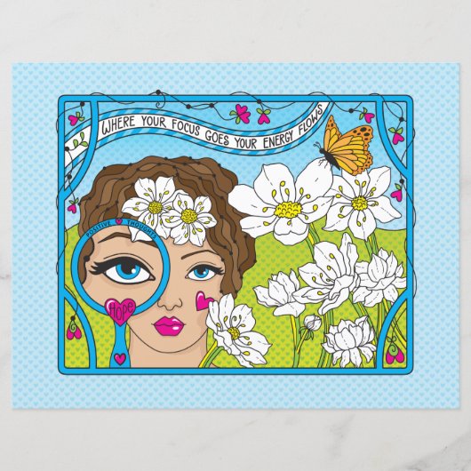 Good_Flat紙シート11インチx 8.5インチにフォーカス (正面)