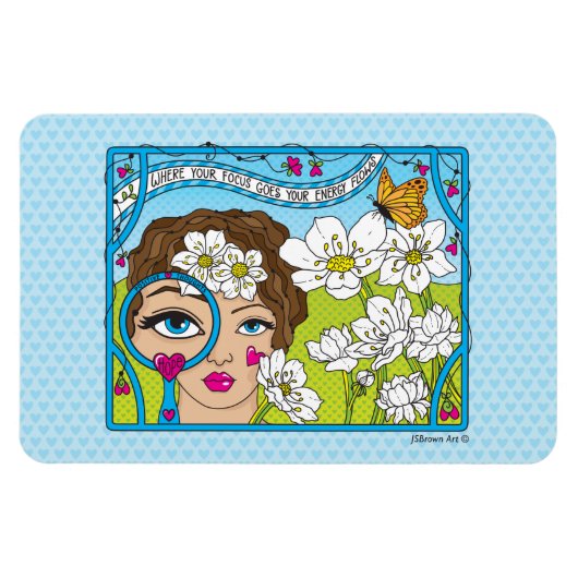 Good_Flexibleマグネット6" x 4"にフォーカス マグネット (横)