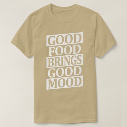 Good Food Brings Good Mood Ramen Lover Asian Food  Tシャツ (デザイン正面)