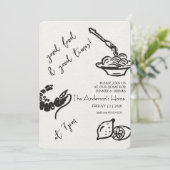 Good Food & Good Times Thanksgiving 招待状 (スタンド正面)