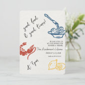 Good Food & Good Times Thanksgiving 招待状 (スタンド正面)